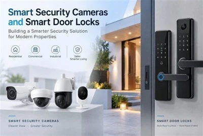 Smart Security Cameras And Smart Door Locks: Building A Smarter Security Solu...